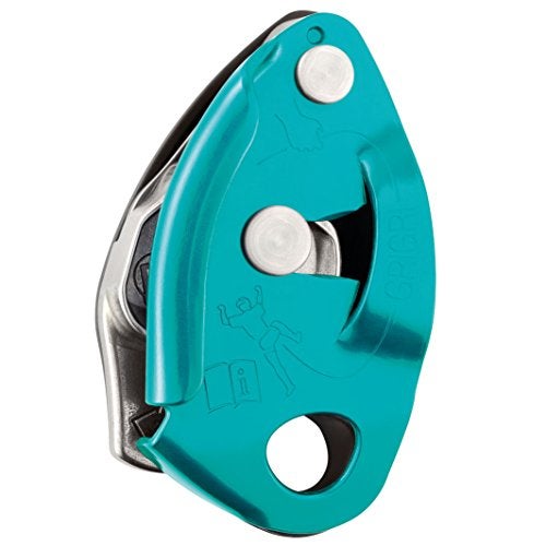 PETZL Grigri Belay Device Turquoise - Image 5