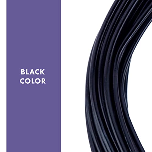 Artistic Wire Aluminum Craft Wire, 12 Gauge - Bendable, Floral, Armature, Sculpture, Jewelry Making, Round, Black, 39.3 ft - Image 4