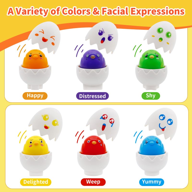 MOONTOY Dinosaur Egg Toys for Toddlers 1-3 Matching Game, Dino Eggs Montessori Toys for Babies 6-12 Month Baby Puzzles 12-18 Months Play Shape Sorter Sorting Sensory Gift Easter Basket Stuffers - Image 2