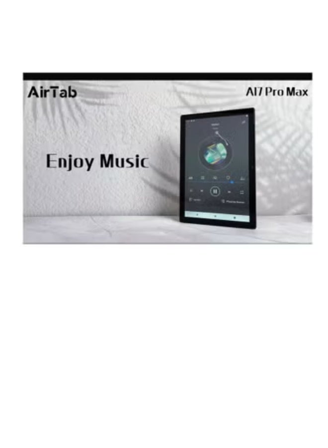 10.1-Inch Smart Tablet A17 PRO MAX Android 13 with 16GB RAM & 1TB Storage | Dual SIM 4G LTE + Wi-Fi | Quad-Core Processor | Touch Pen + Detachable Keyboard | Bluetooth Neckband Headphones Included | Full HD IPS Display | Long Battery | Gray