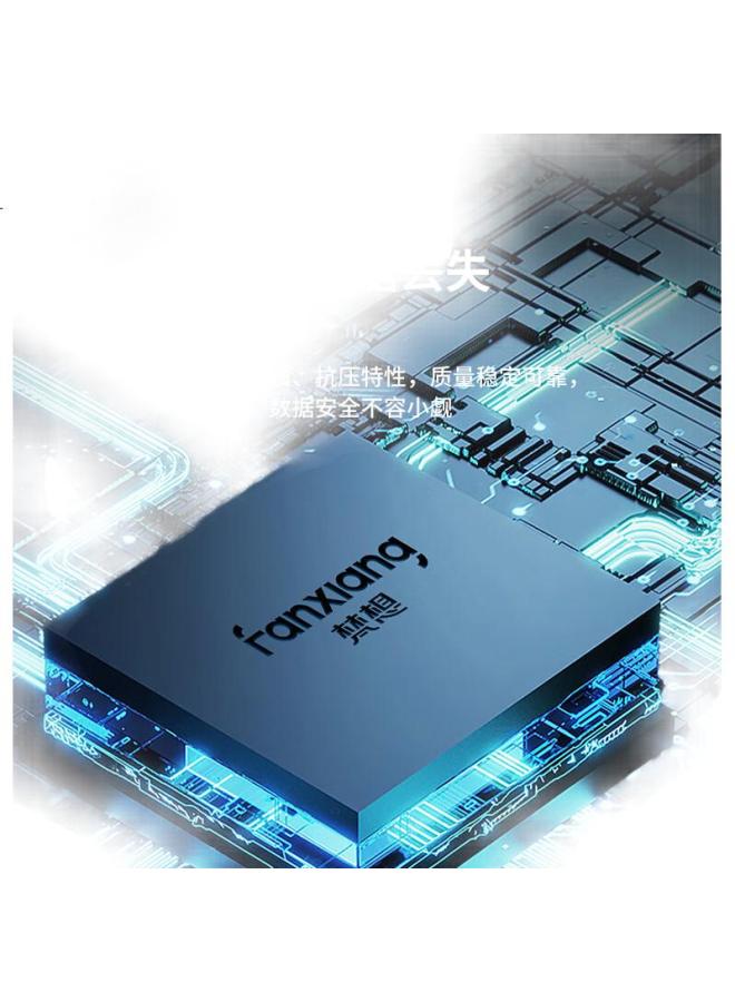 fanxiang Fanxiang 1Gb Usb Flash Drive, Usb2.0, Professional Tender Bid Mini Usb Drive, Portable, Plug And Play, Enterprise Tender Car Computer Universal Metal Usb Drive F202, Black - Image 1