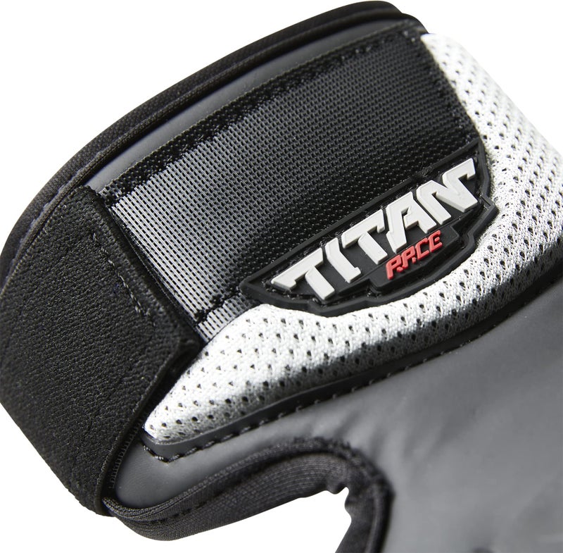 Fox Racing Titan Race Motocross Dirt Bike Elbow Pads, Black, Small/Medium - Image 2