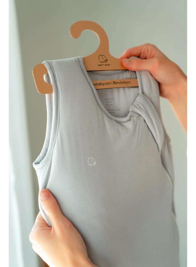Anvi Baby Organic Bamboo Sleeping Bag- Grey