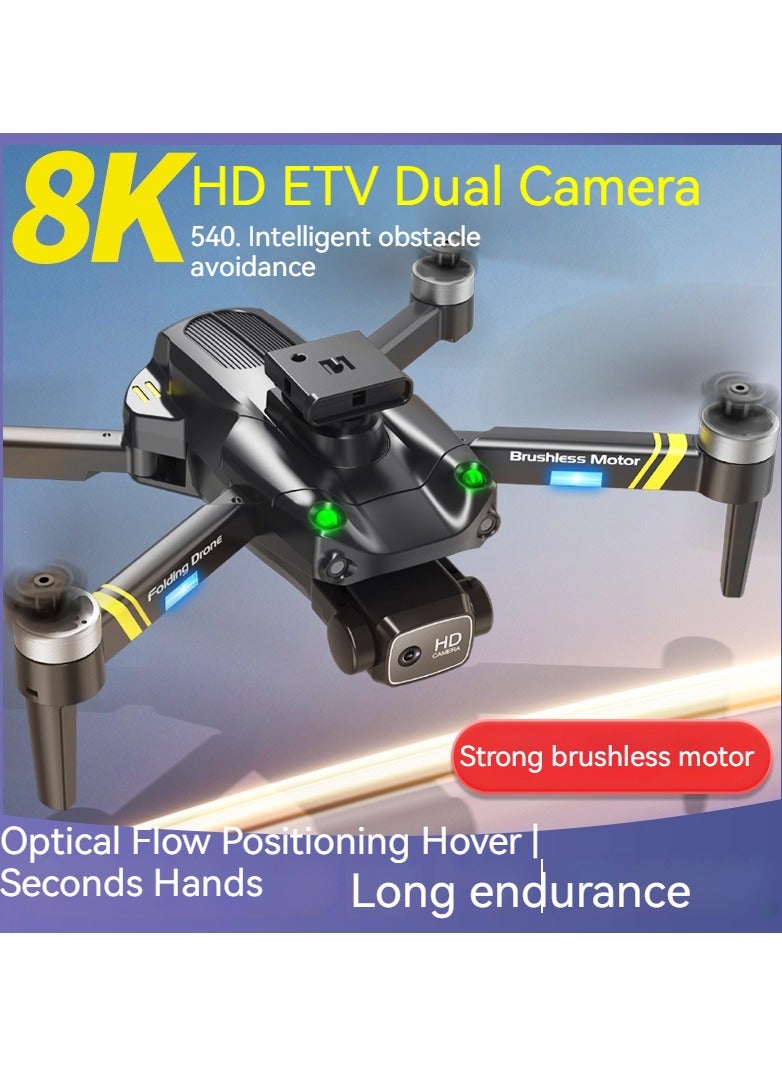 High quality Drone with 8K Dual Camera high-definition pixels Drone,High-capacity Battery,Hovering,Headless Mode Stunt rolling 5G real- time HDimage transmission - Image 3