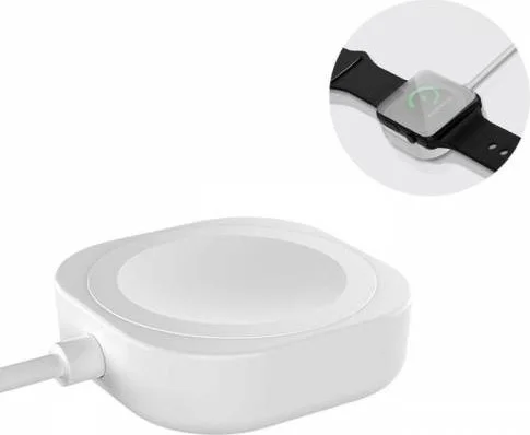 بولهاموبيل Polham 1 Meter Magnetic Charger Compatible with Apple Watch 1, 2, 3, 4, 5, 6, 7 and Watch Se, Quick Charge