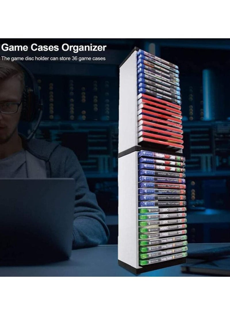 Intag - Storage Stand For Game Card Box. TP5-0519. For PS5-PS4 Can Store 36 Game Discs. - Image 1