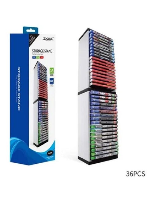 Storage Stand For Game Card Box. TP5-0519. For PS5-PS4 Can Store 36 Game Discs.
