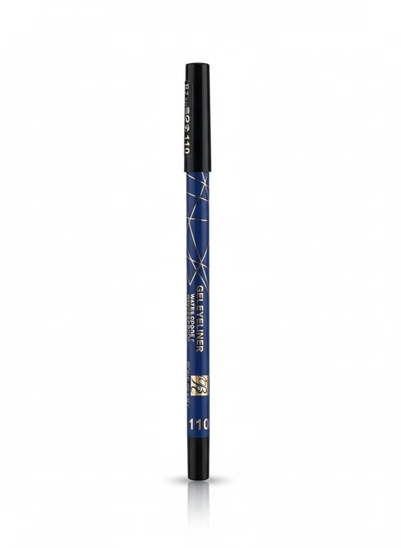 Rose Berry Long Lasting Waterproof Eyeliner Pencil - 110 ( pure blue ) - Image 1