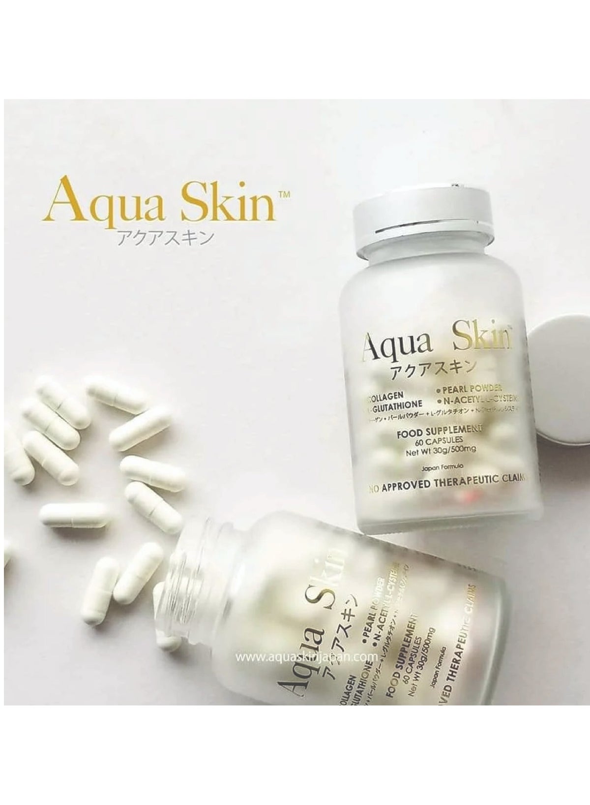 aqua skin glutathione japan Care Capsule Food Supplement Collagen | Best Price UAE Choose Your Bundle::16oz | 5 Pack Integrative Peptides BPC-157, 60 L-glutathione