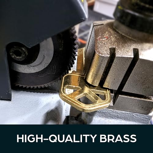 SUMMIT DOORWARE Kwikset Key Blanks in Premium Brass Quality | KW1 Uncut Blank Keys for Home and Professional Use | Pack of 250 Keys - Image 4