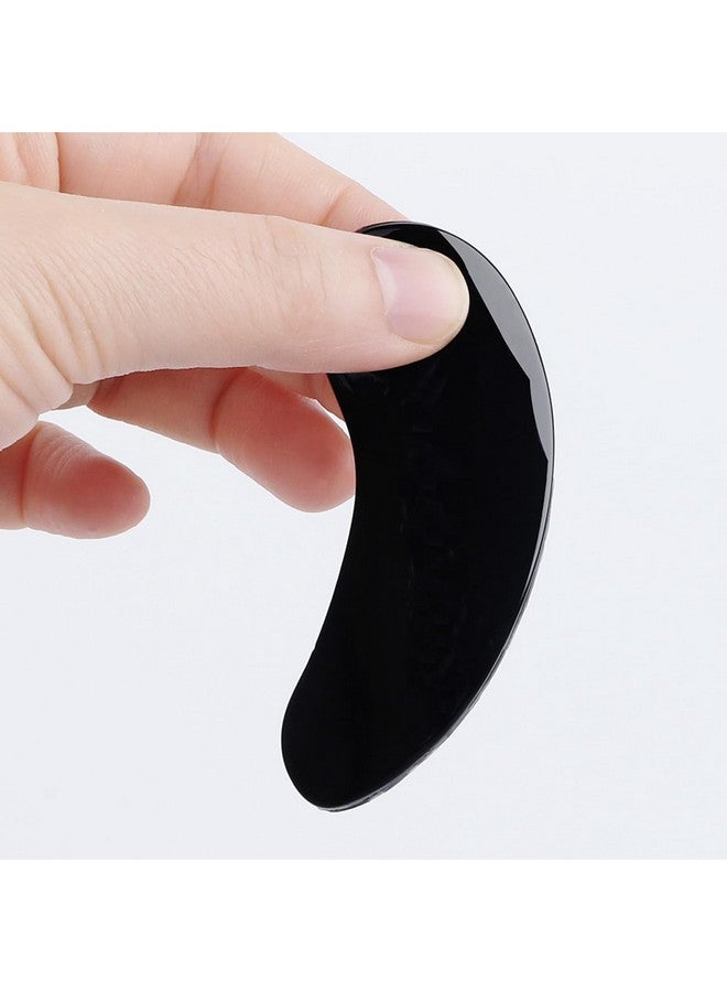 JICOOT Under Eye Patches (10 Pairs-Eye Masks) Under Eye Mask Amino Acid & Collagen, Under Eye Mask for Face Care, Eye Mask for Dark Circles and Puffiness, Under Eye Masks for Personal Care (BLACK) - Image 2