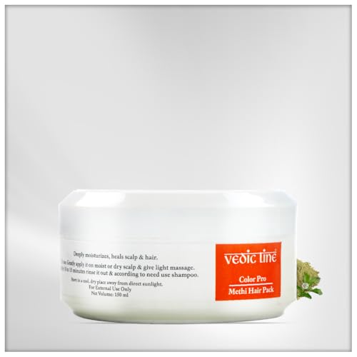 Vedic Line Vedicline Color Pro Methi Pack,For Damaged Hair &Texture, Control Hair Fall With Soya Oil & Bhringraj For Healthy Hair,150ml - Image 2