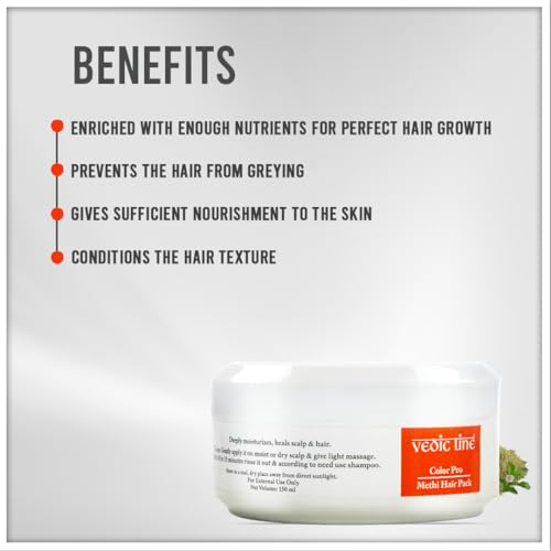 Vedic Line Vedicline Color Pro Methi Pack,For Damaged Hair &Texture, Control Hair Fall With Soya Oil & Bhringraj For Healthy Hair,150ml - Image 3