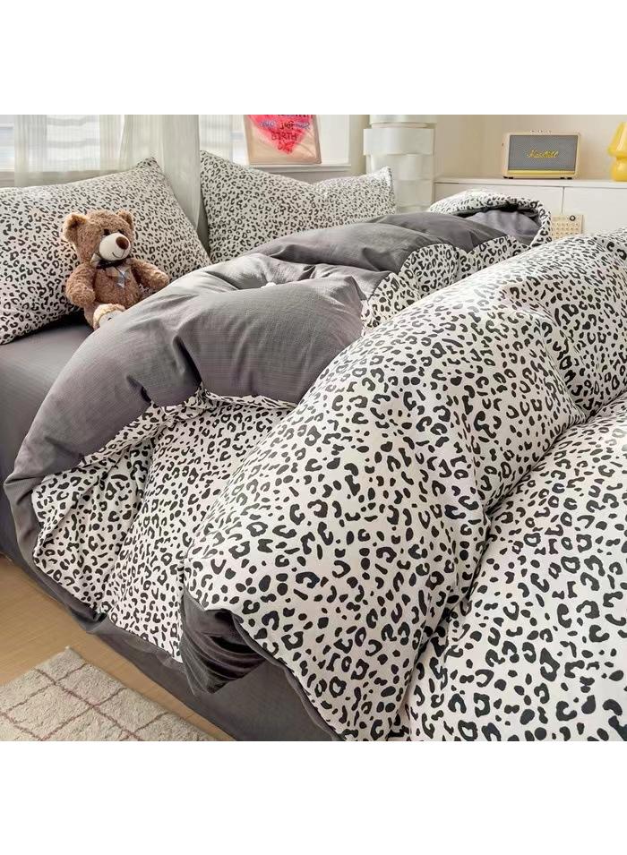 Bluejw Pure Cotton Washable Bed Sheet And Duvet Cover Bed Linen Set  - Image 1