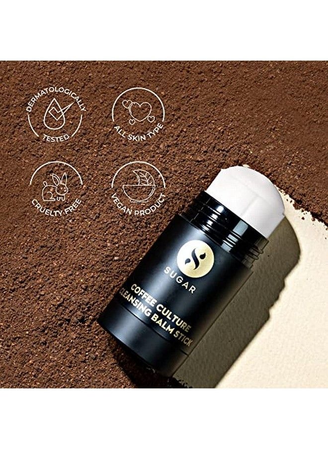 SUGAR Cosmetics - Coffee Culture Cleansing Balm Stick Face Cleanser & Makeup Remover | Vegan & Cruelty Free | All Skin Type | 30 Gms - Image 1