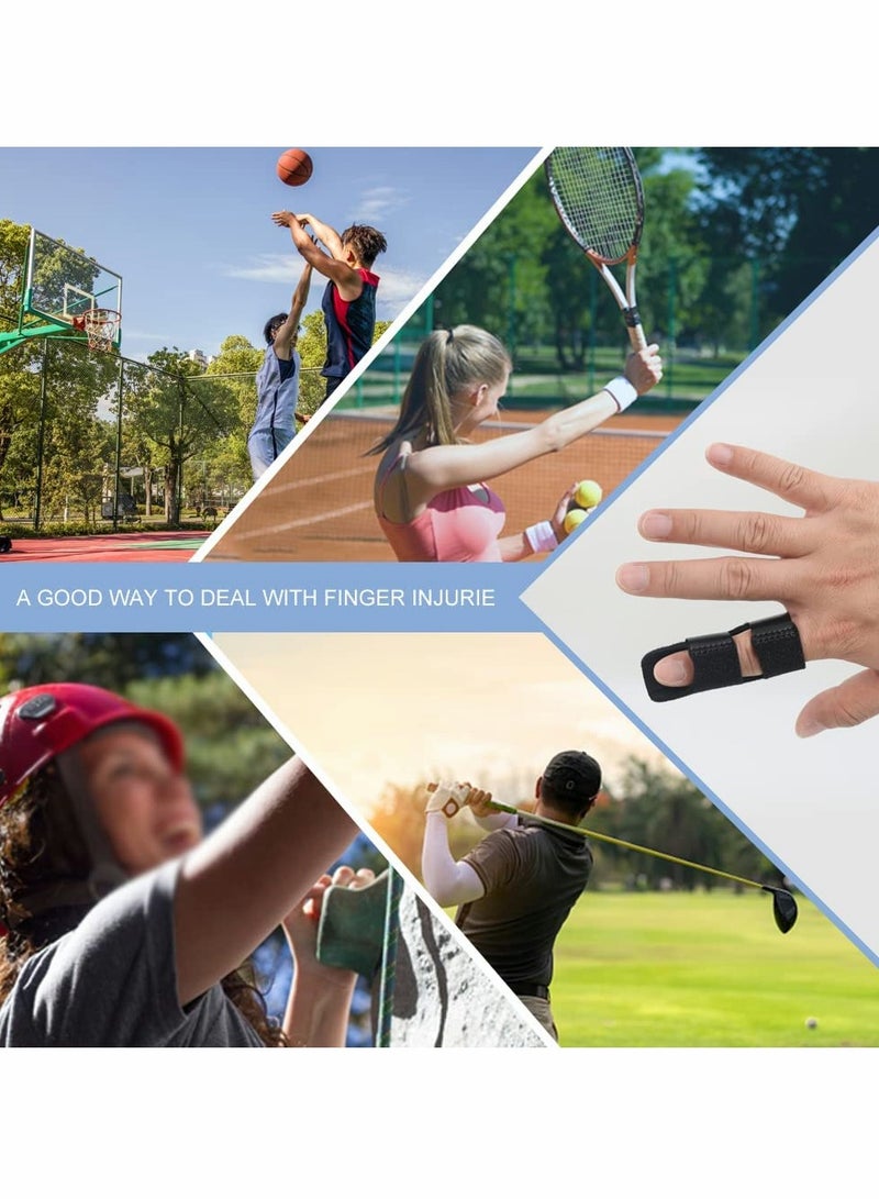 Adjustable Trigger Finger Splints Set of 4 for Pain Relief and Immobilization, Ideal for Arthritis and Finger Straightening - Image 4