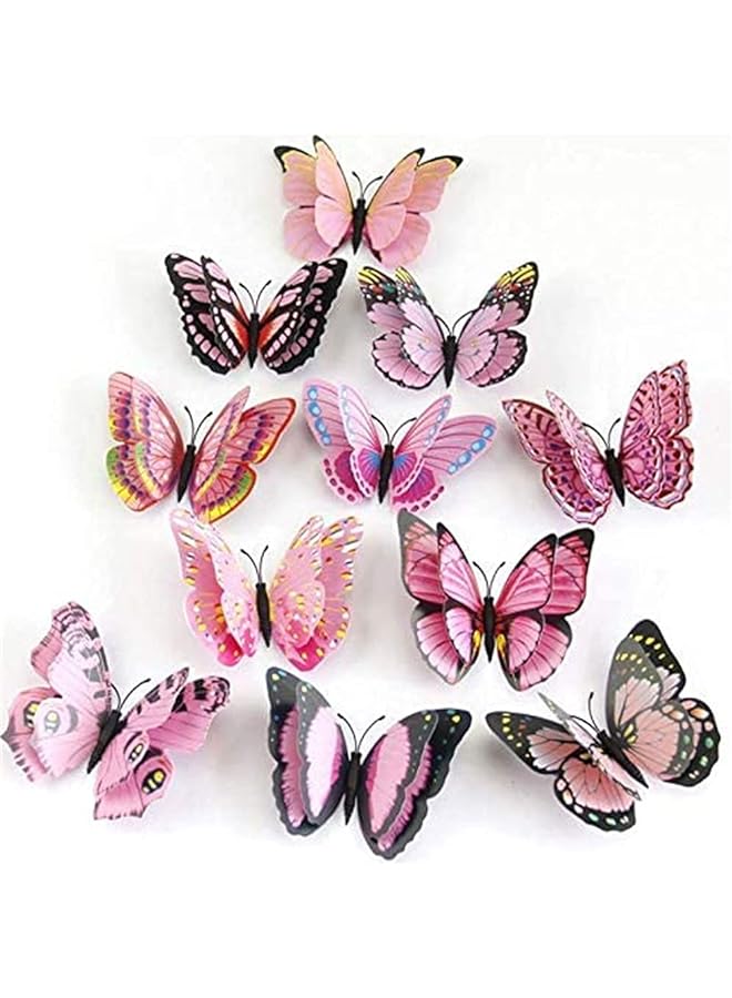 Zaboon Wall Decals Household Creative 3D Double Layer Stereo Wall Sticker Bedroom Window Arbitrary Stickers - Image 1