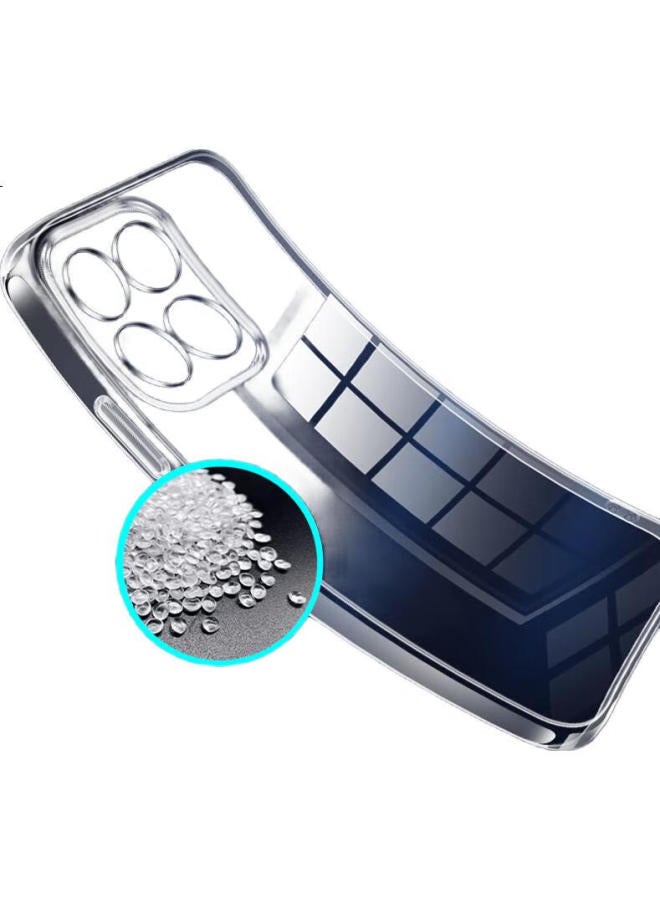 Freeson Compatible With Honor Play 60 Plus Phone Case, Slim Full Protection Shockproof Clear Tpu Soft Shell (With Ring Holder And Lanyard), Transparent - Image 1