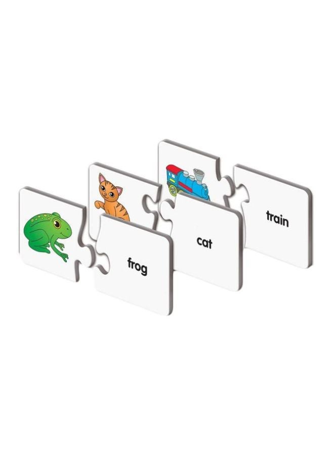 NIBEMINENT 30-Piece First Words Self-Correcting Puzzle Set 025017 