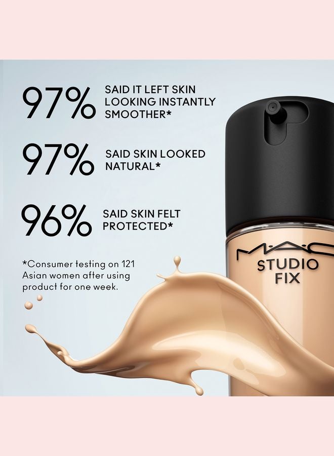 MAC Cosmetics Studio Fix Fluid Foundation Spf 15 - Nc43.5 - Image 5