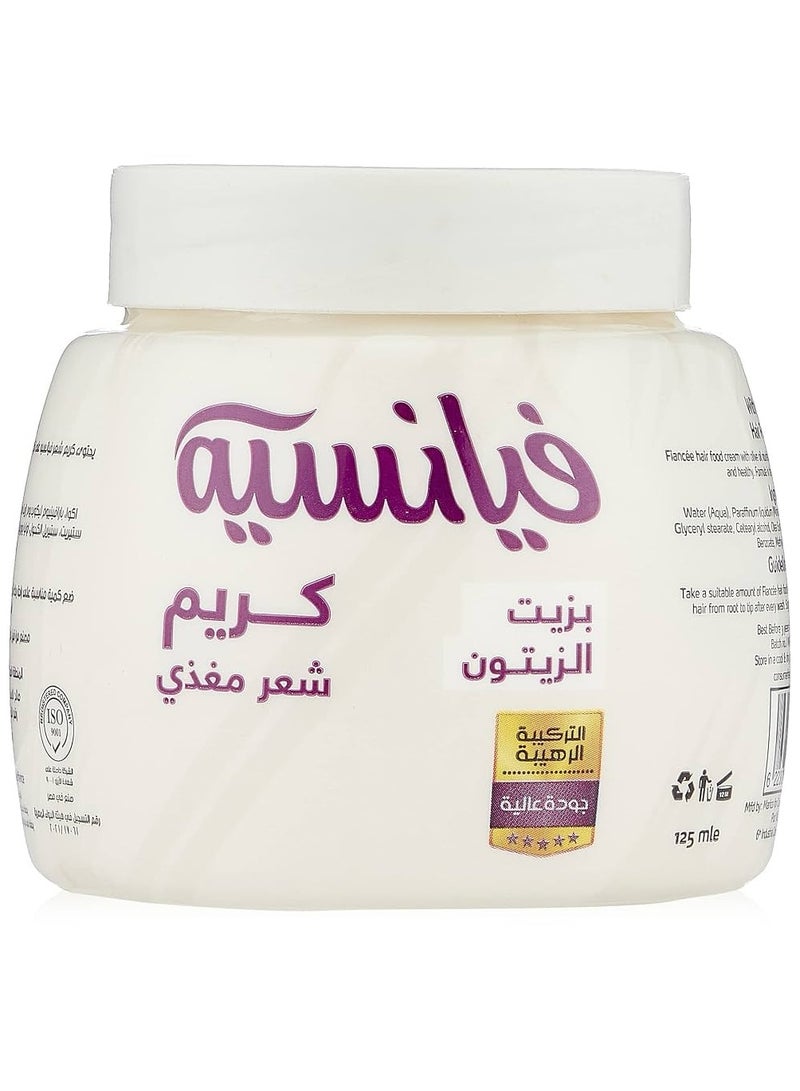 Fiancee Hair Food Cream With olive Oil - 125 Ml