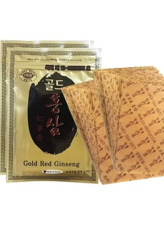 LENITH Korean Red Ginseng Patch Powerstrip Energy Pain Relief - 40 Patches