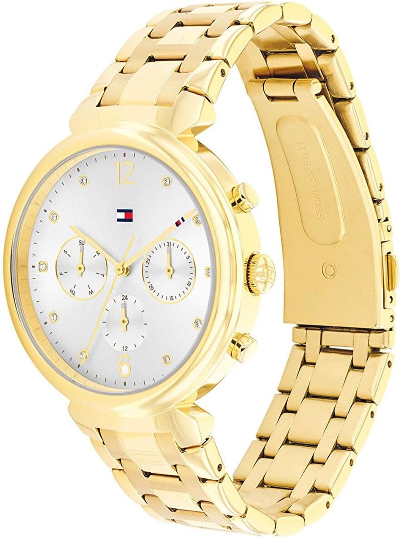 Tommy Hilfiger Women's Gold Plated Analog Watch - Image 2