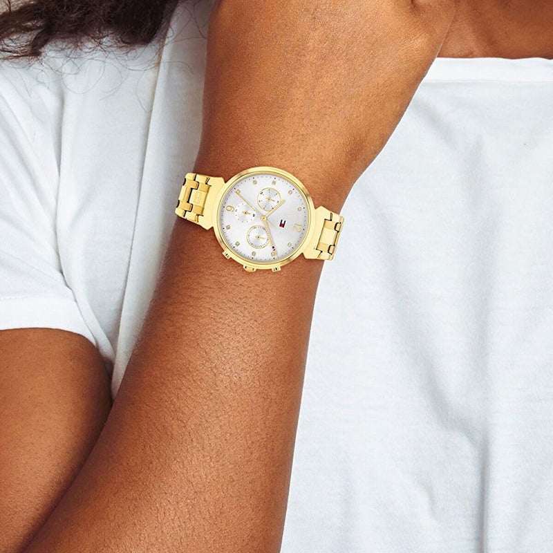 Tommy Hilfiger Women's Gold Plated Analog Watch - Image 4