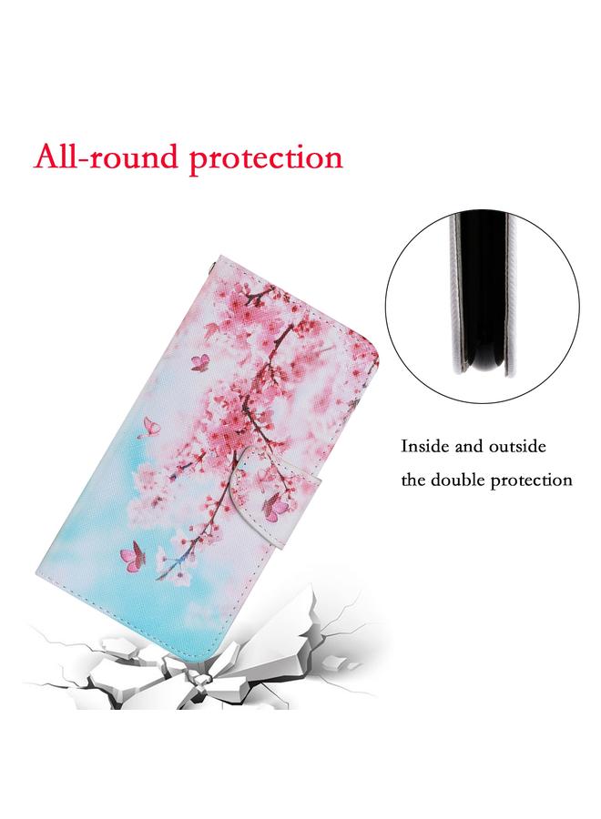 S-TOP Case For Samsung Galaxy A22 5G Coloured Drawing Pattern Horizontal Flip PU Leather Case with Holder & Card Slots & Wallet & Lanyard - Image 5