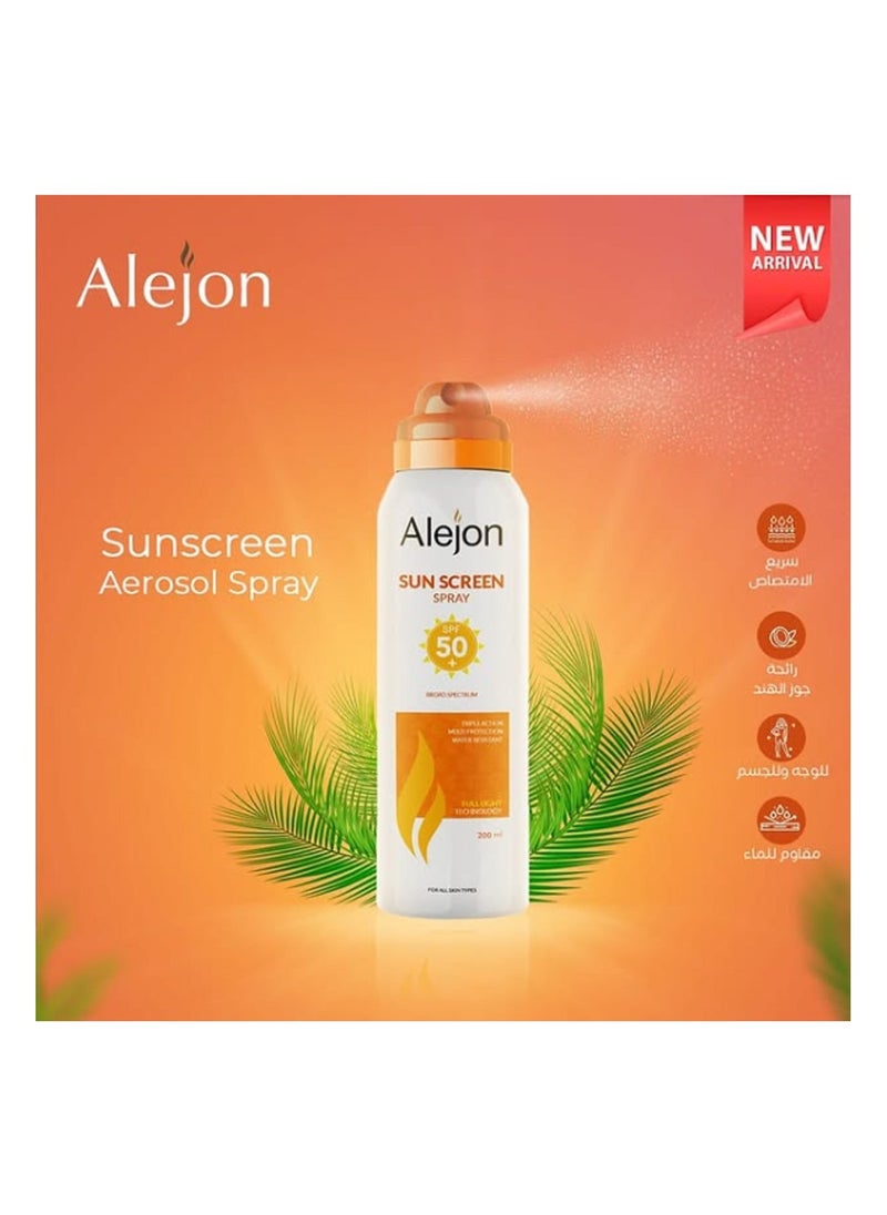 Alejon - Sunscreen Spray - 250ml - Image 1