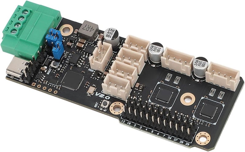 Slow wear optimized quality Dioche Printer Mainboard 3D 3D Printer Motherboard TMC2209 Drive ERB V2.0 Compatible with Voro ERCF V2.0 Carrot Feeder USB C Port Multicolor Control Board Coast & inland available - Image 3