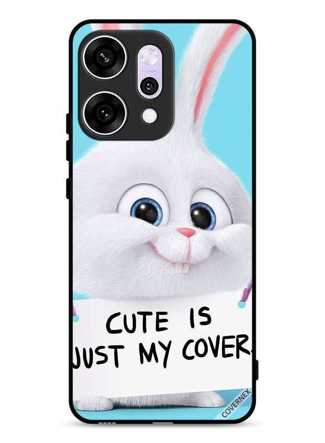 Covernex Oppo Reno14 Protective Case Cover Rabbit Cute Is Just My Cover - Image 1