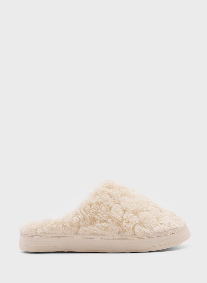 Ginger Textured Bedroom Slippers - Image 1