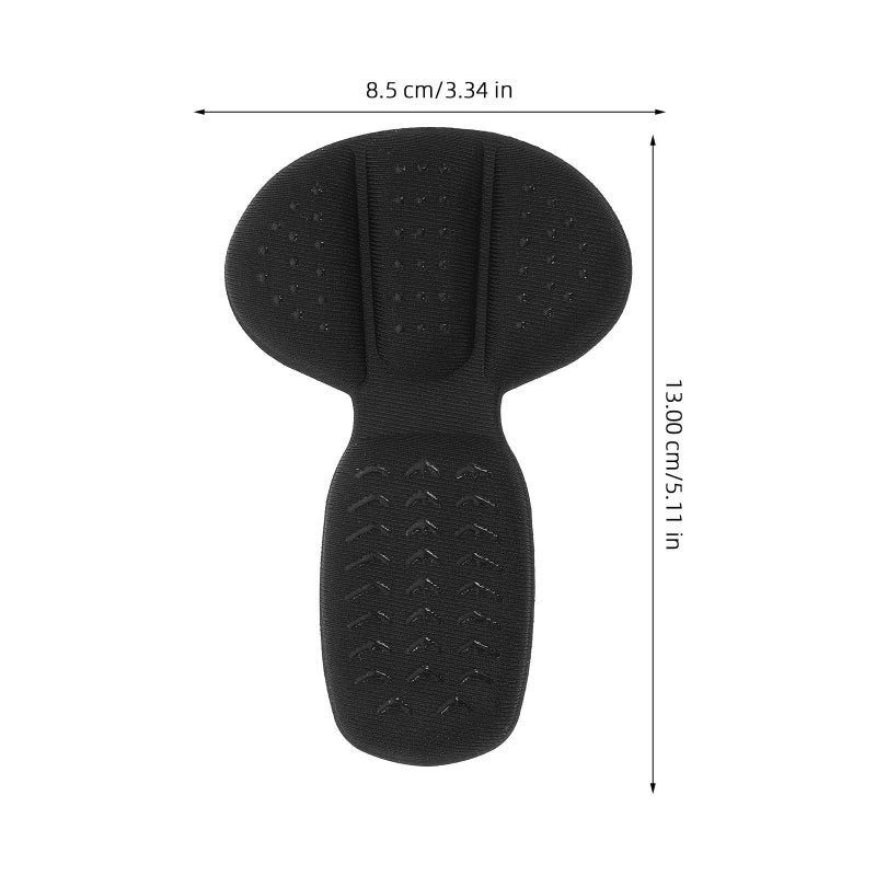 Adhesive Heel Pads 2 Pairs Anti Slip Wear Resistant Foam Inserts Blister Prevention Improve Fit - Image 3