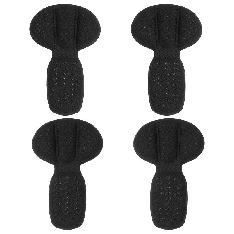 Adhesive Heel Pads 2 Pairs Anti Slip Wear Resistant Foam Inserts Blister Prevention Improve Fit - Image 2