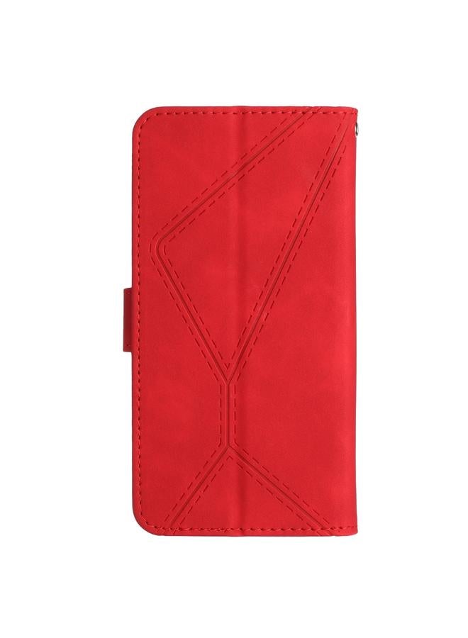 S-TOP Case For Samsung Galaxy S24 Ultra 5G Stitching Embossed Leather Phone Case - Image 3