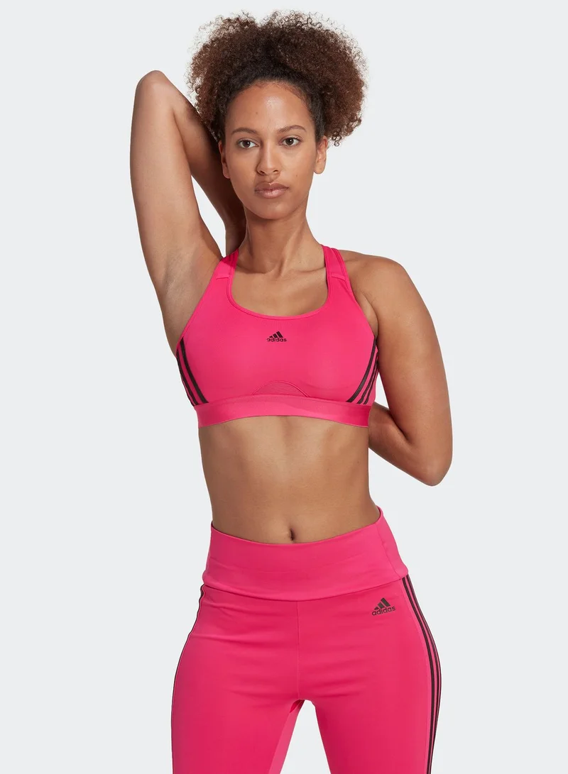 Adidas 3 Stripe Power Bra