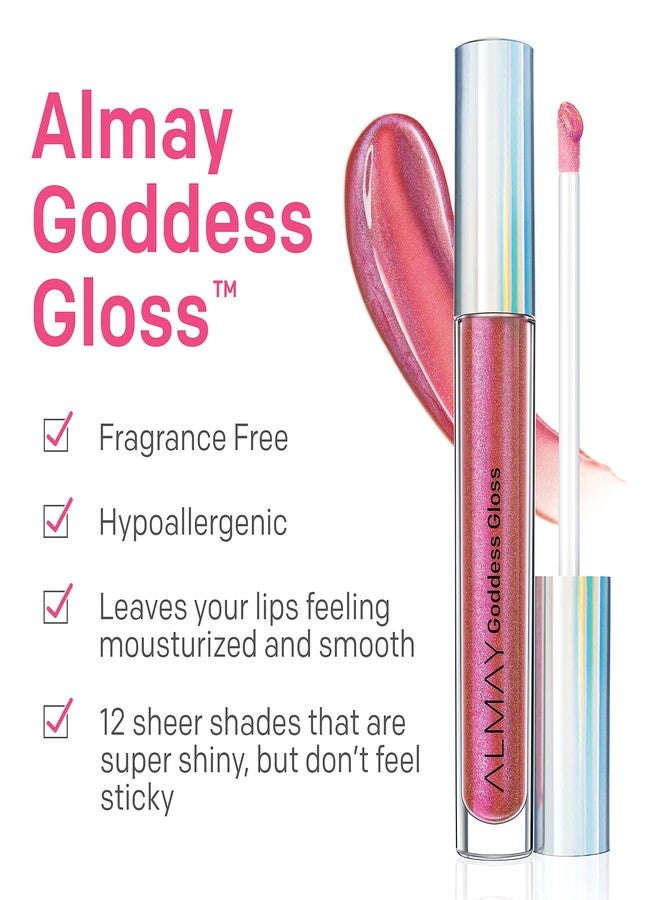 ألماي ملمع شفاه ألماي، مكياج شفاه غير لزج، لمسة نهائية لامعة ثلاثية الأبعاد، مضاد للحساسية، 700 فليم، 0.9 أونصة - Image 2