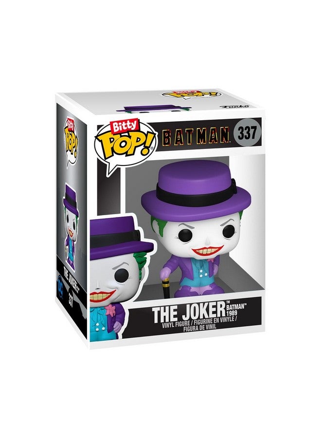 Funko Bitty POP! Batman 85th - Batman, 4-Pack and A Surprise Mystery Mini Figure - 0.9 Inch (2.2 Cm) - DC Comics Collectable - Stackable Display Shelf Included - Gift Idea - Party Bags Stocking - Image 5