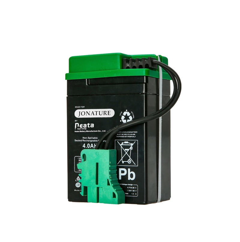 JONATURE 6V Battery for Peg Perego Lil Tractor and Trailer/for Santa Fe Train Children Ride on Car (6V 4AH) - Image 5