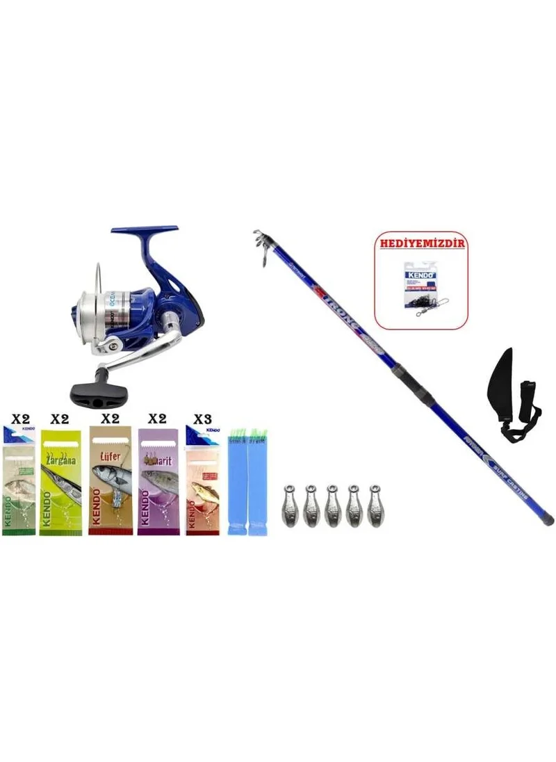 Remixon Strong 4.20M & Kendo Oceancast 7000 Surf Set