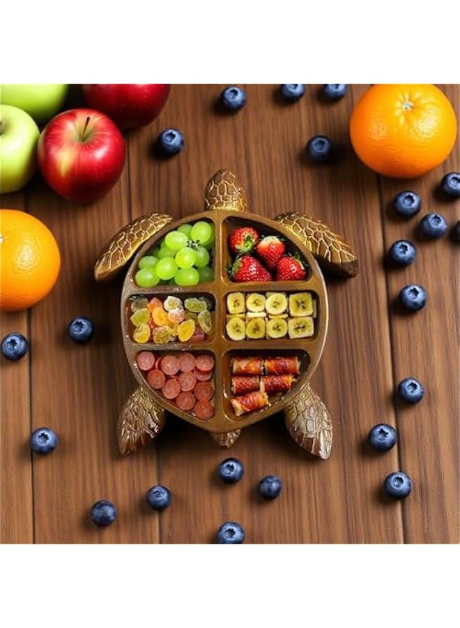 Turtle Charcuterie Platter, Ocean Themed Cheese Bread Board, Novelty Unique Serving Tray Board for Cheese Meats Fruit, Kraken Design Wood Serving Tray, Unique Gift for Seafood Lovers - Image 2
