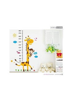 The Bros Cartoon Giraffe Kids Growth Chart Height Measure For Home/kids Rooms Diy Wall Stickers  - Image 4