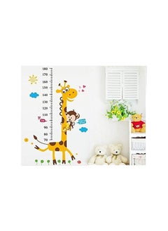 The Bros Cartoon Giraffe Kids Growth Chart Height Measure For Home/kids Rooms Diy Wall Stickers  - Image 2