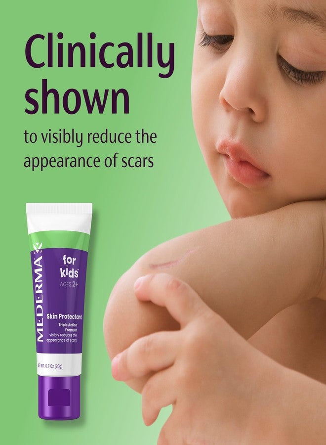 Mederma Scar Gel for Kids; Reduces the Appearance of Old and New Scars from Cuts, Burns, Surgery; Goes on Purple and Rubs in Clear; Grape Scented; Ages 2+, 40g (2 x 20g) - Image 4