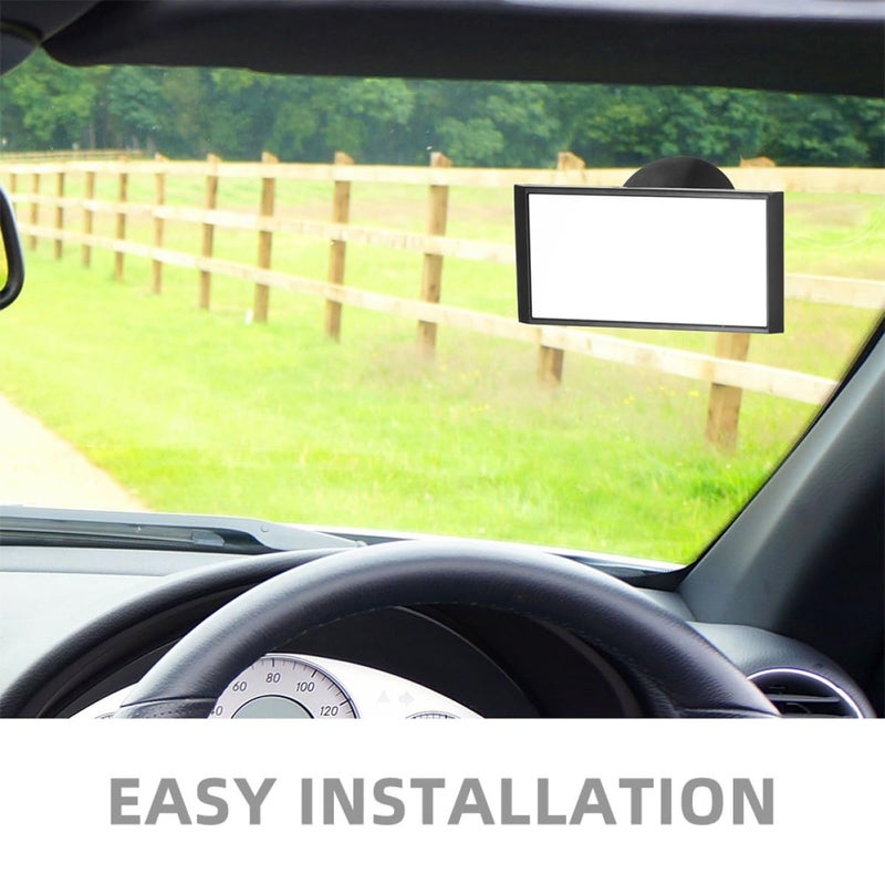 Wide Angle Rear View Mirror For Rear Facing Car Seats Vehicle Baby Monitor - Image 4