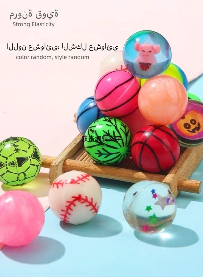 15 حزمة من كرات لعبة القطط النطاطة، كرة القطط التفاعلية للقطط الداخلية، هدية الحيوانات الأليفة المفضلة، كرة الحيوانات الأليفة الملونة مع مرونة عالية للتمرين واللعب التفاعلي - Image 5