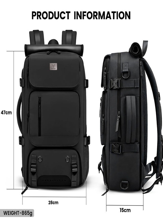 REDHORNS Multifunctional 3-In-1 Anti-Theft Handbag/Multi-Purpose Cross body Bag, 16-Inch Business Laptop with USB port, Unisex 30L Water-Resistant Bag, fits for Camping, Outdoor, Travel - Image 3
