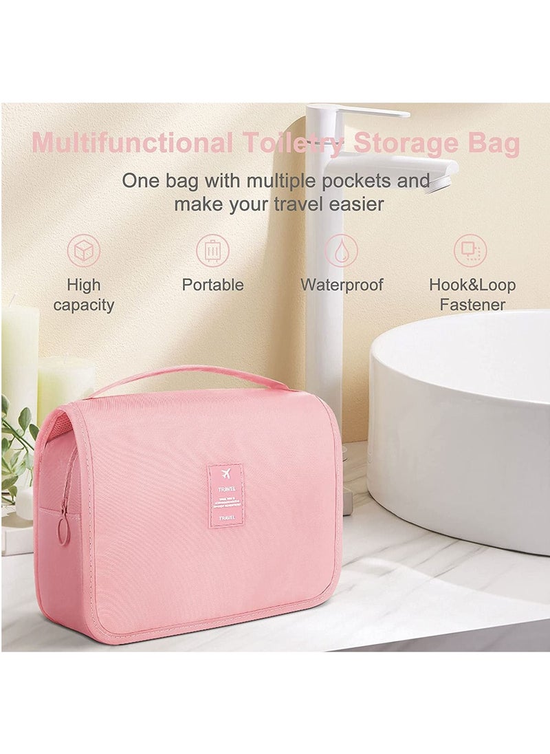Swift Toiletry Bag Hanging Travel Makeup Bag for Women and Men, Waterproof & Sturdy Hook Cosmetic Makeup Organizer for Toiletries Accessories  - Image 3
