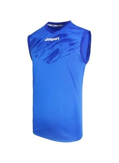 UHLSPORT uhlsport Men’s Top Tanks, For Running Fitness And gym Smart Breathe LITE Quick-Drying Fabric V-Neck Sleeveless Freedom of Movement And Flexibility  - Image 3